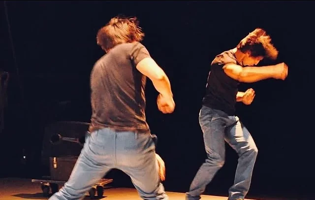 Luca and Gabriele Stifani performing How About You? on stage
